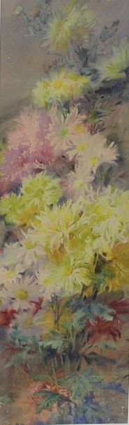 null Blanche ODIN (1865-1957), Attribué à

Etude de chrysanthèmes

Aquarelle

À vue...