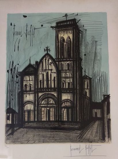 null Bernard BUFFET (1928-1999)

Cathédrale Sainte Madeleine

Affiche lithographique...