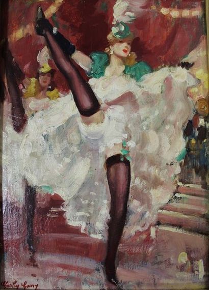 null Charley GARRY (1891-1973)

Danseuses de cancan

Huile sur panneau

Signée en...