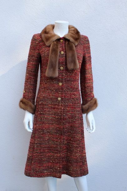 null CHANEL Haute Couture n°53307 Automne/Hiver 1976/1977

Manteau en tweed de laine...