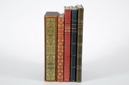 null Lot de 5 volumes :

FLORIAN. Fables. Illustré par Victor Adam. Paris, Delloye,...