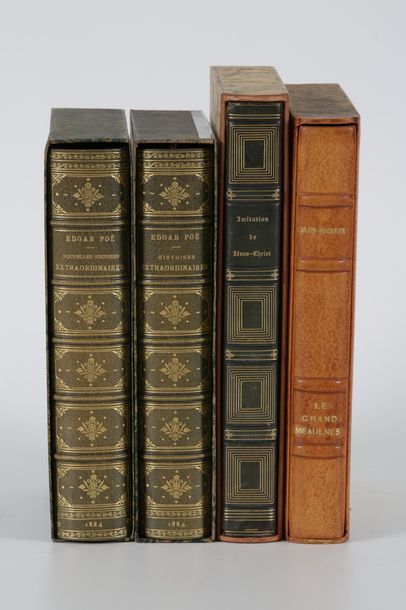 null Lot de 4 volumes :

a) ALAIN FOURNIER. Le Grand Meaulnes. illustré par Berthold...