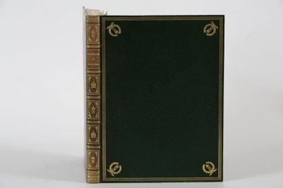 null "PORTRAITS DE NAPOLEON".

Recueil en un volume grand in-8 (31 x 23 cm.), plein...