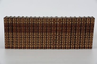 null BALZAC (H. de). Oeuvres Complètes. Paris, Houssiaux, 1877, 20 volumes in-8,...