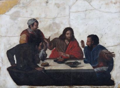 null D'après Michelangelo Merisi dit LE CARAVAGE

Le Souper à Emmaüs

Peinture sur...