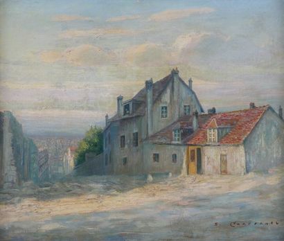 null Eugène CHAFFANEL (1860-?)

Maisons à Montmartre, Paris

Huile sur toile

Signée...