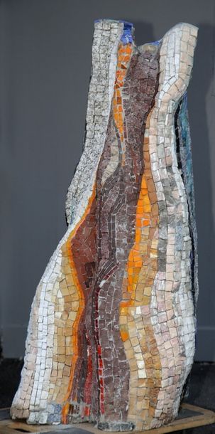 null Atelier Heidi MELANO (XXème Siècle)

Sculpture polychrome

Mosaïques de couleurs...