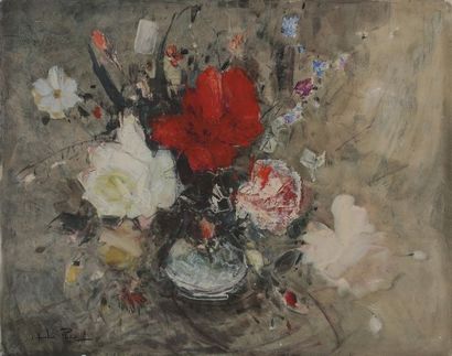 null André PETROFF (1894-1975)

Bouquet de fleurs 

Huile sur panneau

Signée en...