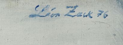 null Léon ZACK (1892-1980)

Composition

Huile sur toile

Signée en haut à droite...