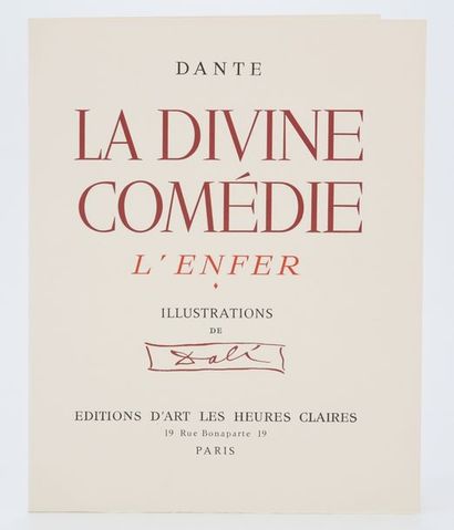 null DANTE & DALI (Salvador)

La Divine Comédie : L'Enfer, Le Purgatoire, Le Paradis....