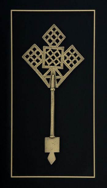 null COPTE ETHIOPIE Superbe croix de benédiction,style de Lalibela.

Superbe ancienneté...