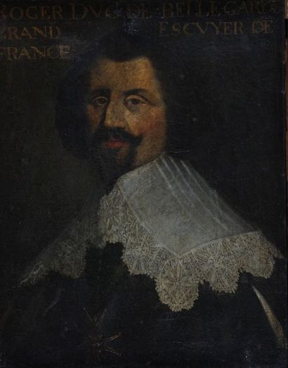null ECOLE FRANCAISE DU XVIIème SIECLE

Portrait supposé du Duc Roger II de Bellegarde,...