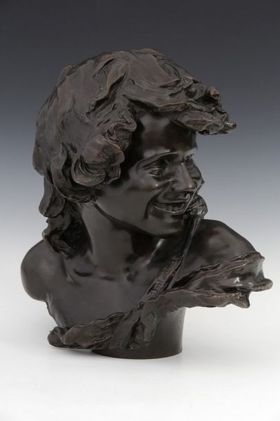 null Jean Antoine INJALBERT (1845-1933)

Fonte SIOT DECAUVILLE

L'enfant rieur

Bronze...
