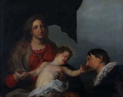 null SUIVEUR DE JORDAENS

Vierge à l'Enfant et adorant

Huile sur toile

91.5 x 115...