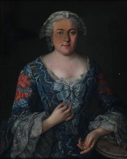 null D'après Louis TOCQUE (1695-1772)

Portrait de femme de qualité

Huile sur toile...