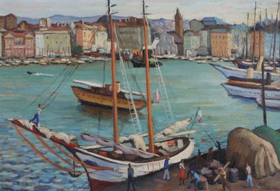 null Marcel DYF (1899-1985)

Le port de Marseille

Huile sur toile signée en bas...
