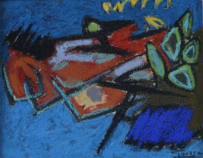 null Antonio GUANSE (1926-2008)

Composition 

Crayon gras signé en bas à droite...