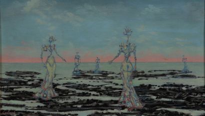 null Lucien COUTAUD (1904-1977)

Dames de mer 8-60

Huile sur toile

Signée en bas...