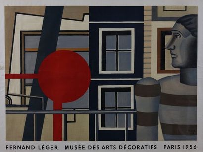 null D'après Fernand LEGER (1881-1955)

AFFICHE d'Exposition des Arts Décoratifs,...