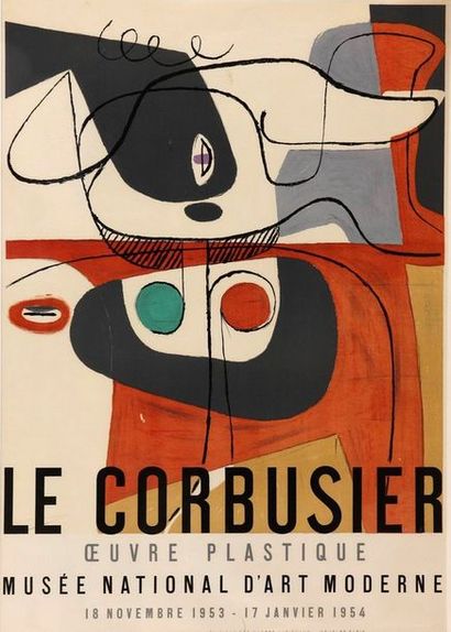 null D'après LE CORBUSIER (1887-1965)

AFFICHE D'EXPOSITION 

Musée d'Art Moderne...