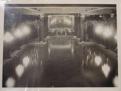 null ENSEMBLE DE 9 PHOTOGRAPHIES du Lido datant de 1928

Réalisées par Pacific et...