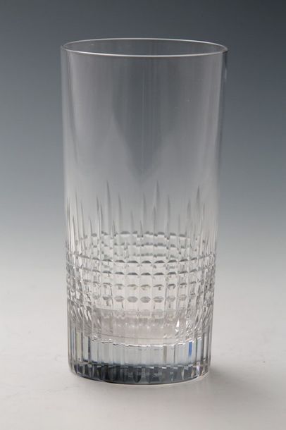 null BACCARAT MODELE NANCY - 12 VERRES A LONG DRINK en cristal taillé Modernes 

H....