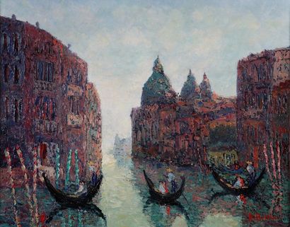 null Emmanuel BELLINI (1904-1989)

Vue de Venise 

Huile sur toile

Signée en bas...