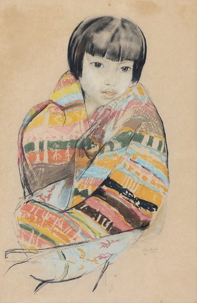 null Alix AYME (1894-1989)

Jeune fille vietnamienne 

Eau forte en couleurs

Signée...