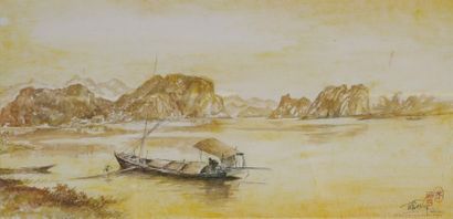 null Tran DUY (1920-2014)

Embarcation sur un lac

Encre, crayon et couleurs sur...