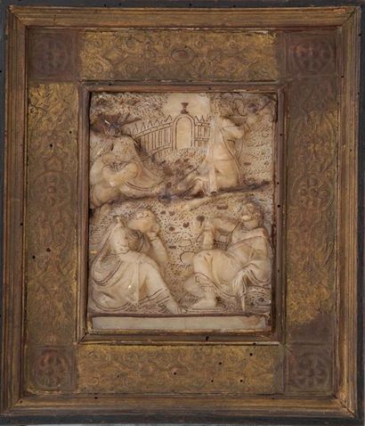 null Malines, début du XVIIème Siècle

PLAQUE en albâtre sculpté en bas-relief avec...