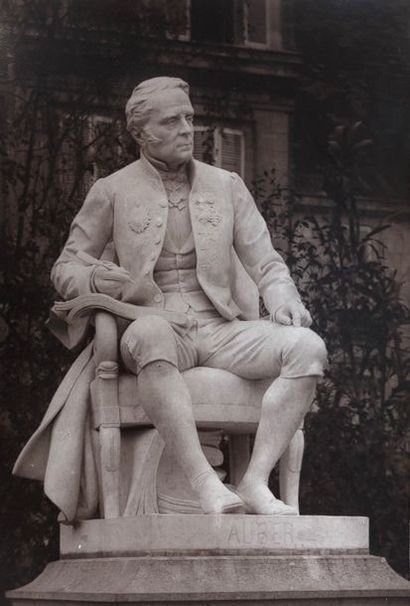 null AUBER.- Inauguration de la statue d'Auber à Caen le dimanche 10 juin 1883. Caen,...