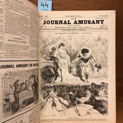 null "Le Journal amusant". Journal illustré, journal d'images, journal comique, critique,...