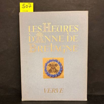 "Verve". N° 14 et 15. Les Heures d'Anne de Bretagne. Bibliothèque nationale (Manuscrit...
