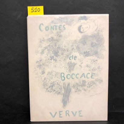 "Verve". Vol. VI, n° 24. Contes de Boccace. P., 1950, 4°, cart. édit., couv. rempliée...