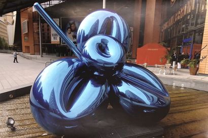 null KOONS (Jeff). "Balloon Flower" (1995-99). Tirage jet d’encre pigmentaire sur...