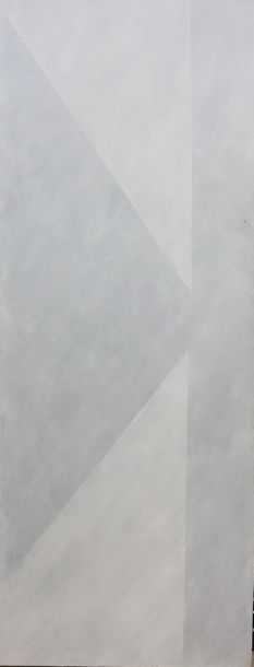SWIMBERGHE (Gilbert). "Composition" (1984). Oil on canvas, dated and signed on the...