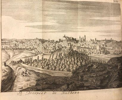 MAUNDRELL (Henry). Voyage d’Alep à Jérusalem à Pâques en l’année 1697. Traduit de...