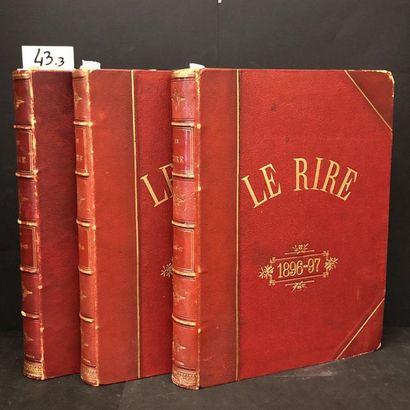 "Le Rire". Journal humoristique paraissant le samedi. N° 1 à 158. P., nov. 1894 -...