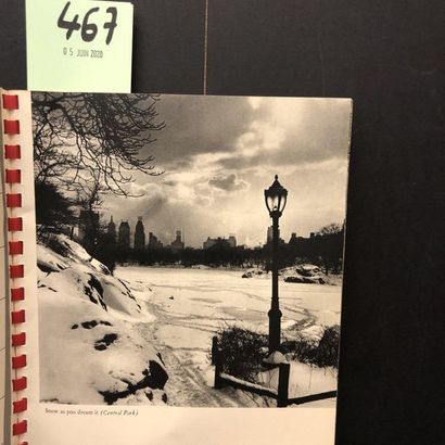 null STEIN (Fred). Picturesque New York. Calendar for 1949. N.Y., Lumen Publ., 1949,...