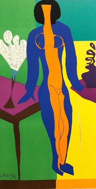 "Verve". N° 35-36. Dernières œuvres de Matisse 1950-1954. P., 1958, 4°, cartonnage...