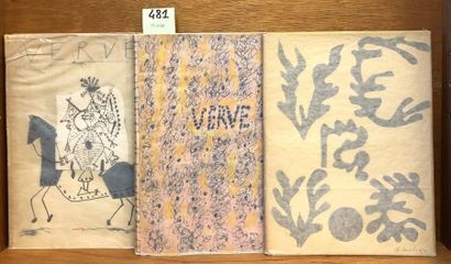 "Verve". N° 21 et 22. P., 1948, 4°, 64 reproductions à pleine page, cart. souple...