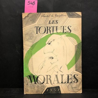 DE HEMPTINNE (Chantal). Les Tortues morales. [Brux.], Le Lion assis, 1952, grand...