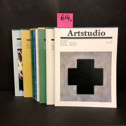 "Artstudio". N° 5, 6, 9, 10, 11, 15, 18, 21 et 23. P., 1987-1991, 9 vol. 4°, br....