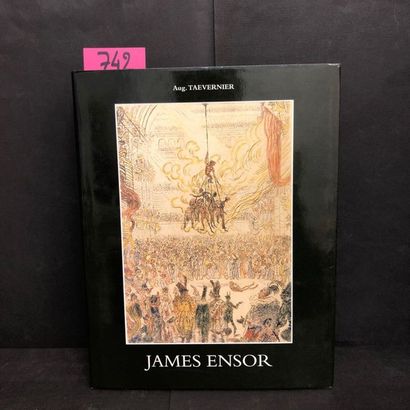 ENSOR.- TAEVERNIER (Aug.). James Ensor. Catalogue illustré de ses gravures, leur...
