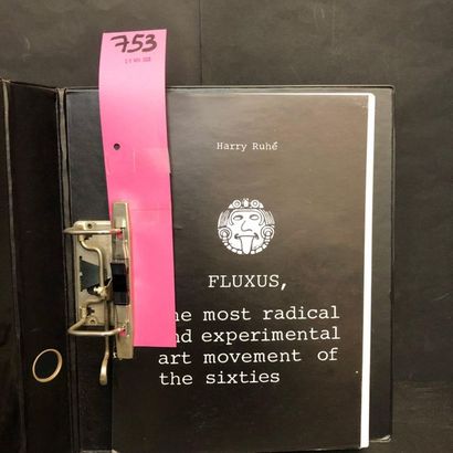 FLUXUS.- RUHE (Harry). Fluxus, the most radical and experimental art movement of...