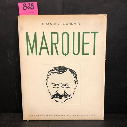 null MARQUET.- JOURDAIN (Fr.). Marquet. P., Braun et Cie, "Plastique", (1948), 4°,...