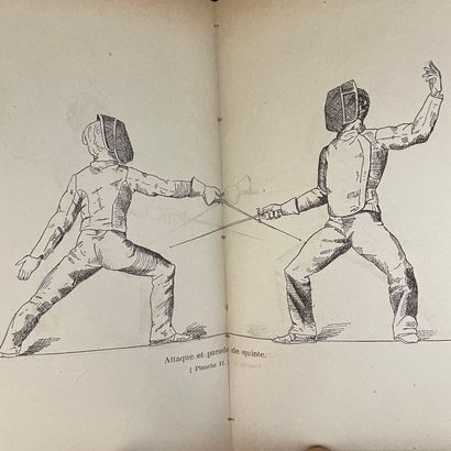 null LA MARCHE (Cl.). Traité de l'épée. Illustrations par Marius Roy. P., Marpon...