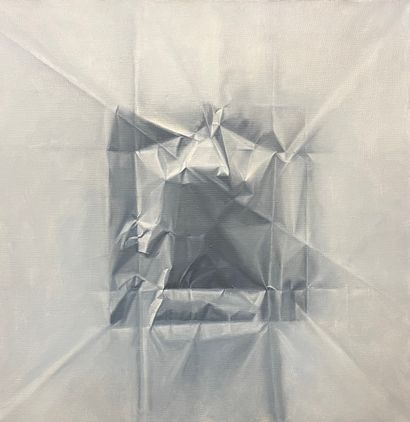 ROATA (Toma). "Window" (1982). Huile sur toile, datée et signée au dos. Dim. support...