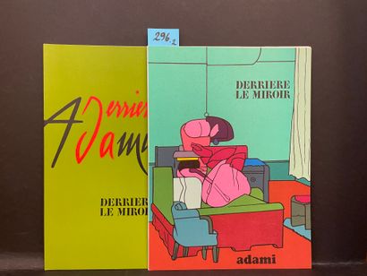 ADAMI.- "Derrière le Miroir". N° 188. P., Maeght, 1970, in-folio, en feuilles., couv....