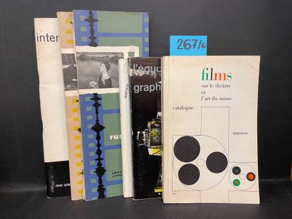 null MARCORELLES (L.). Elements pour un nouveau cinéma. P., Unesco, 1970, 8° agenda,...